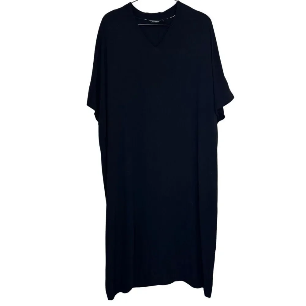 Marimekko Kylli Solid Black Dress L